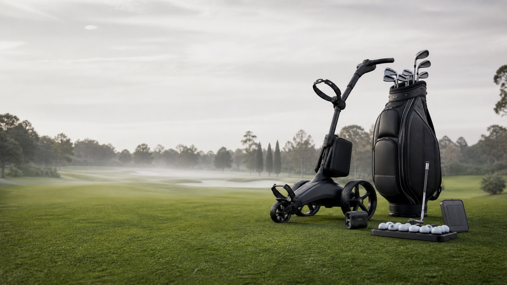 Golf products prepared for shipping and delivery