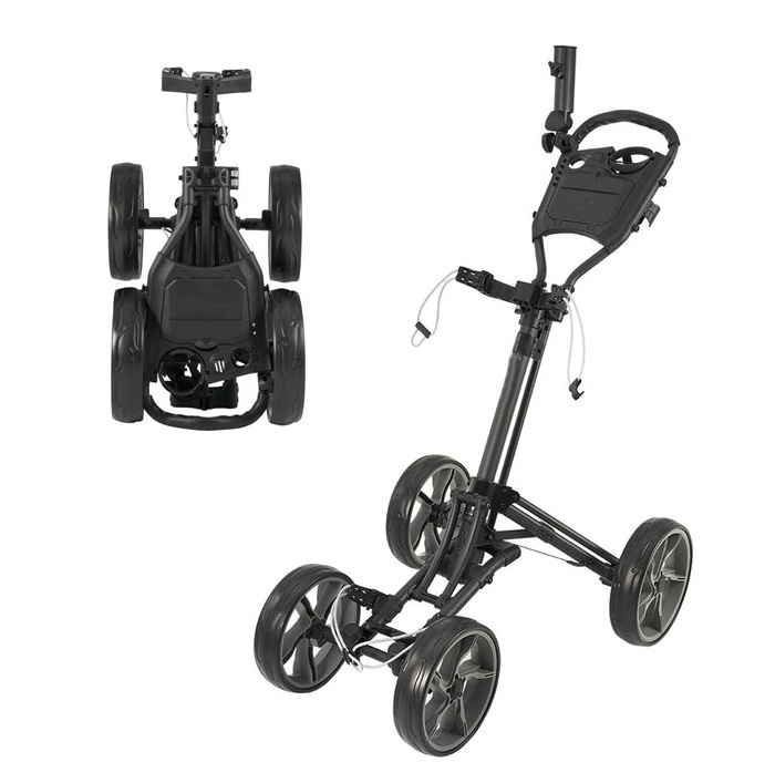 4 Wheel Golf Push Cart
