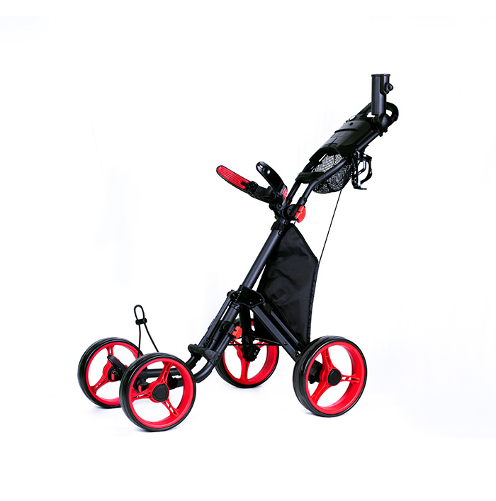 4 Wheel Golf Push Cart