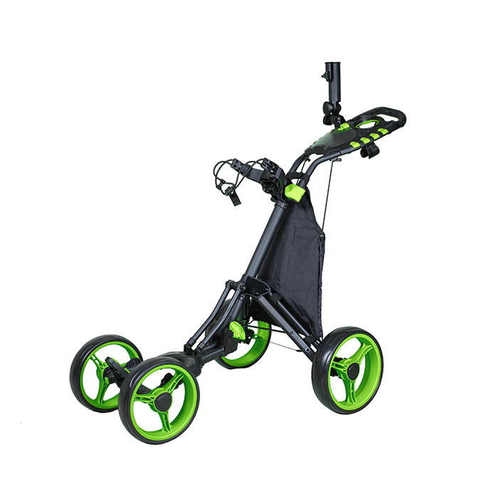 4 Wheel Golf Push Cart