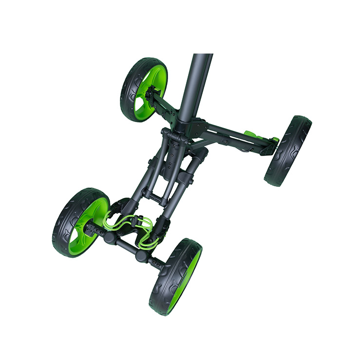 4 Wheel Golf Push Cart