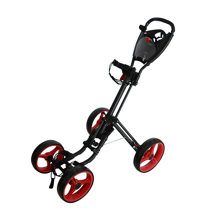 4 Wheel Golf Push Cart