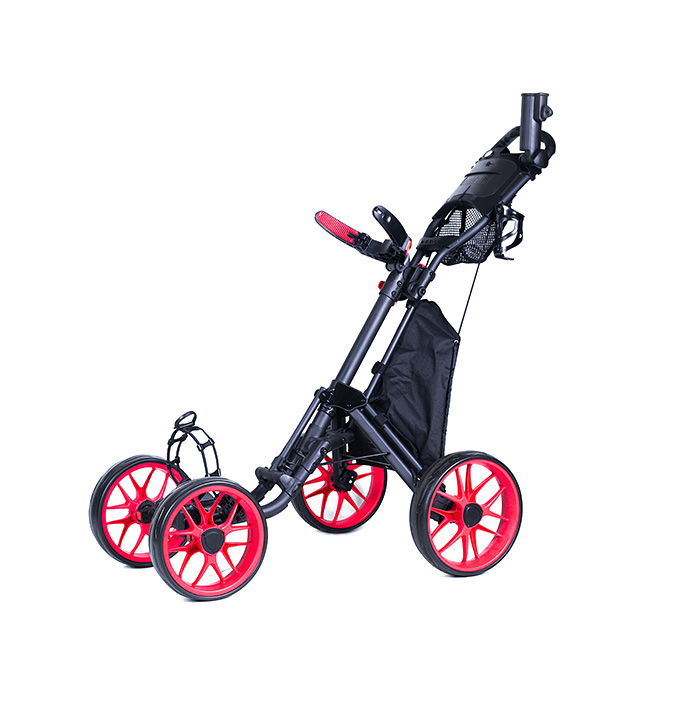4 Wheel Golf Push Cart